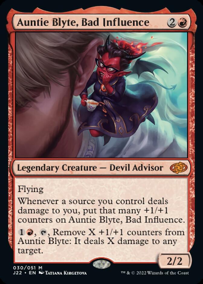 Auntie Blyte, Bad Influence [Jumpstart 2022] | The CG Realm