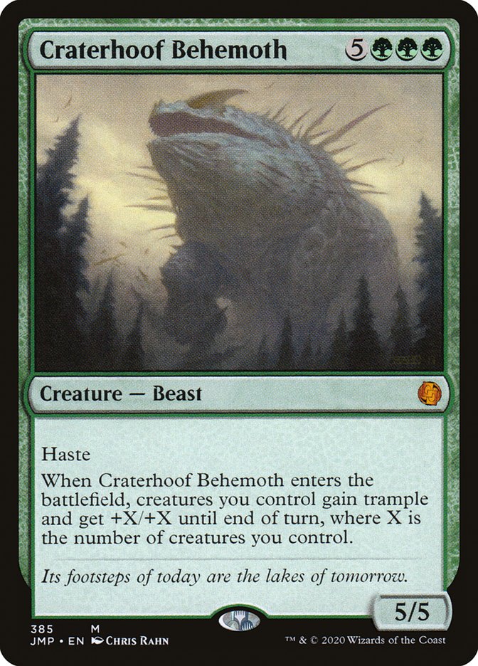 Craterhoof Behemoth [Jumpstart] | The CG Realm