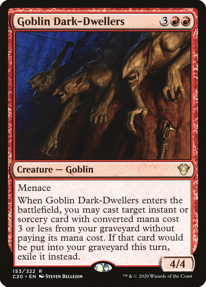 Goblin Dark-Dwellers [Commander 2020] | The CG Realm