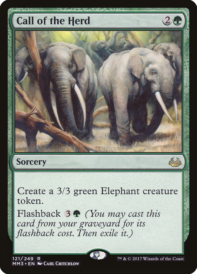 Call of the Herd [Modern Masters 2017] | The CG Realm