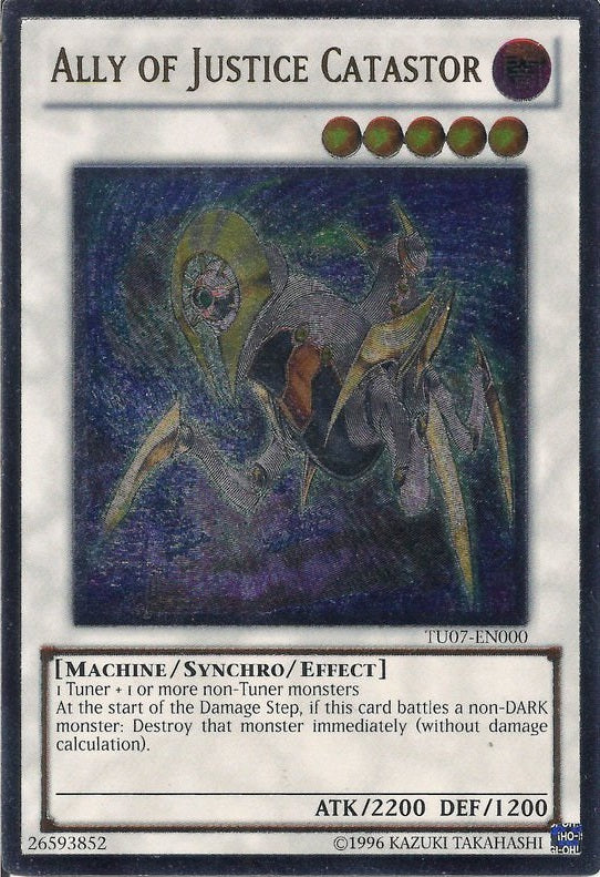 Ally of Justice Catastor [TU07-EN000] Ultimate Rare | The CG Realm