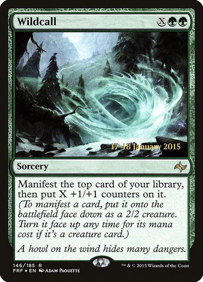 Wildcall [Fate Reforged Prerelease Promos] | The CG Realm