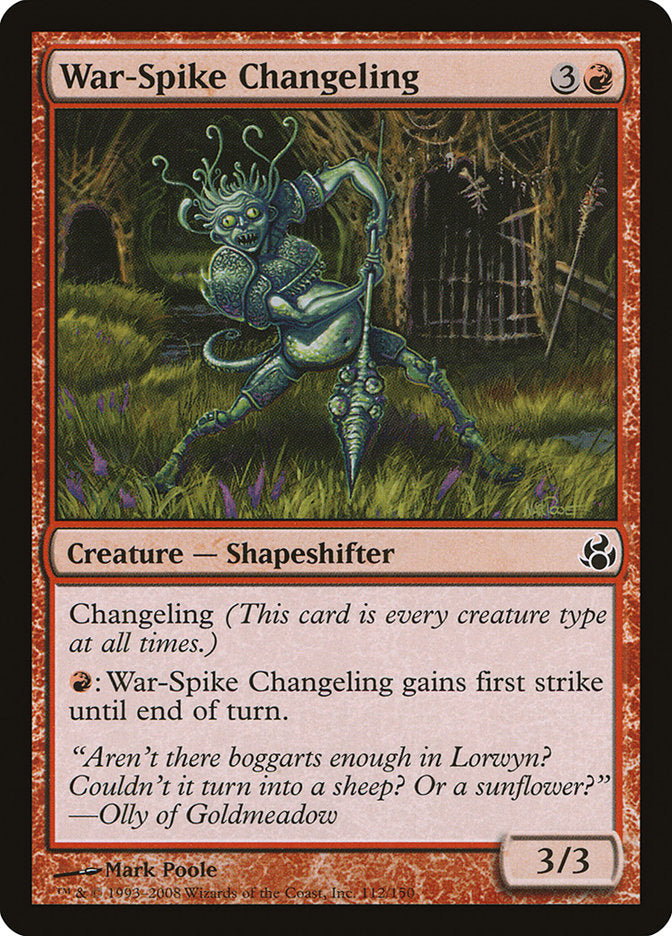 War-Spike Changeling [Morningtide] | The CG Realm
