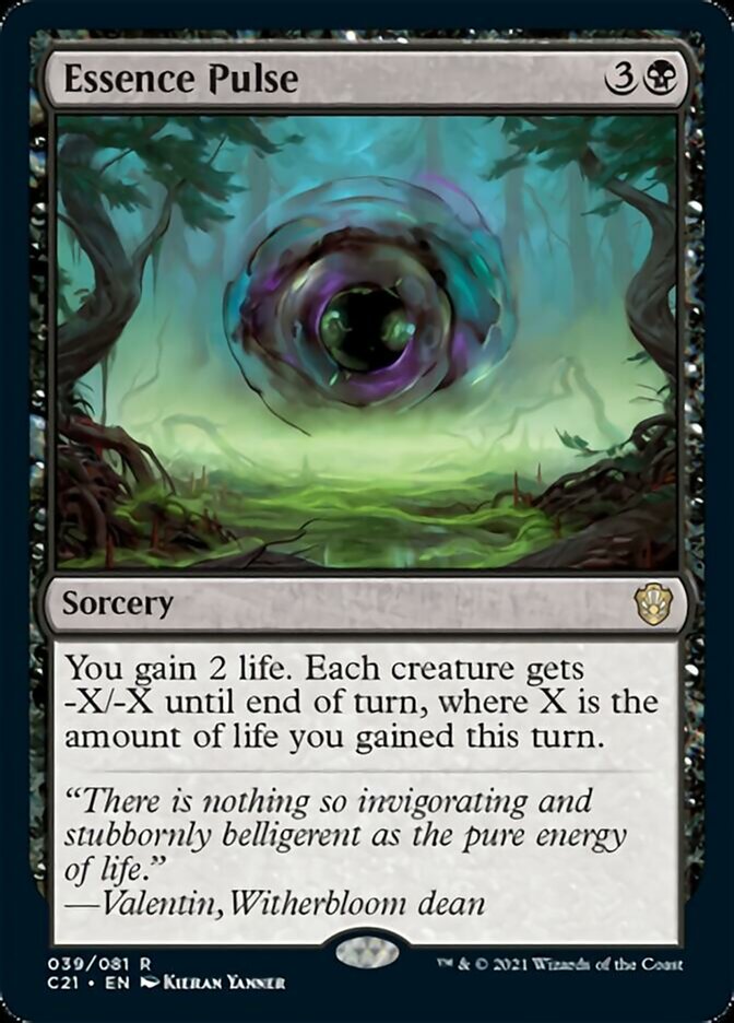 Essence Pulse [Commander 2021] | The CG Realm