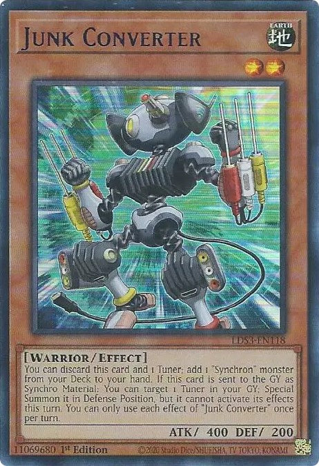 Junk Converter (Blue) [LDS3-EN118] Ultra Rare | The CG Realm