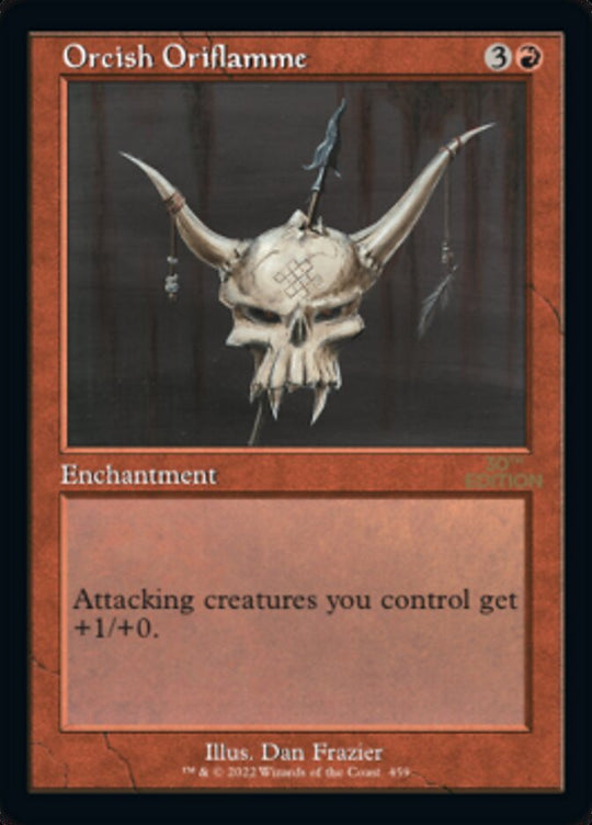 Orcish Oriflamme (Retro Frame) (30A-459) - 30th Anniversary Edition
