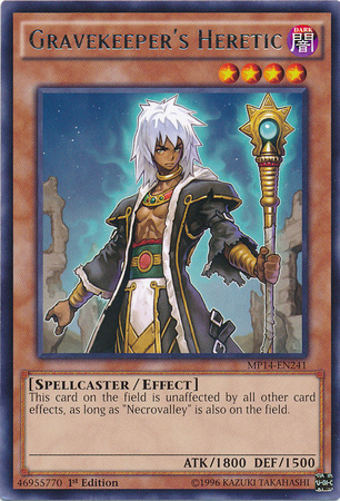Gravekeeper's Heretic [MP14-EN241] Rare | The CG Realm
