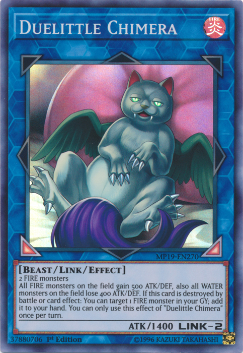 Duelittle Chimera [MP19-EN270] Super Rare | The CG Realm