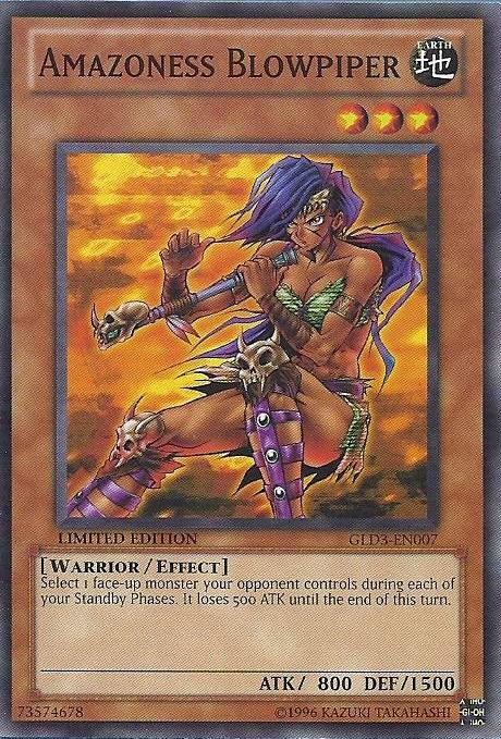 Amazoness Blowpiper [GLD3-EN007] Common | The CG Realm