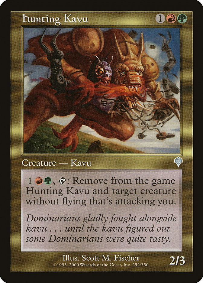 Hunting Kavu [Invasion] | The CG Realm