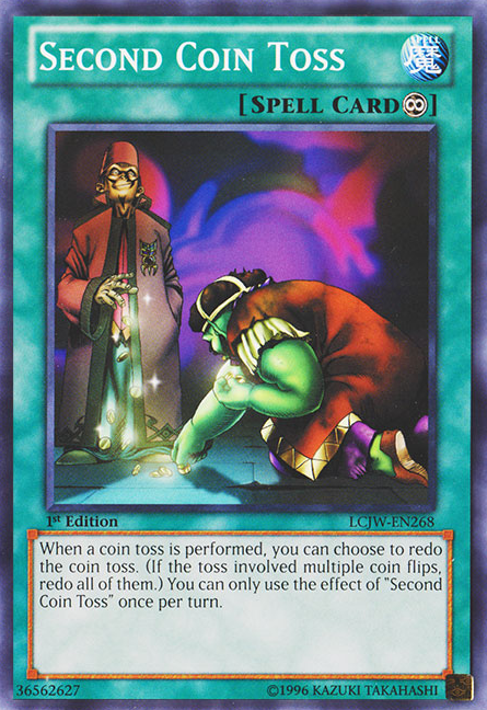 Second Coin Toss [LCJW-EN268] Common | The CG Realm
