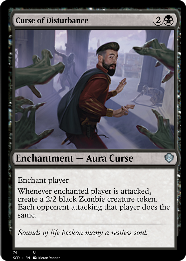Curse of Disturbance [Starter Commander Decks] | The CG Realm