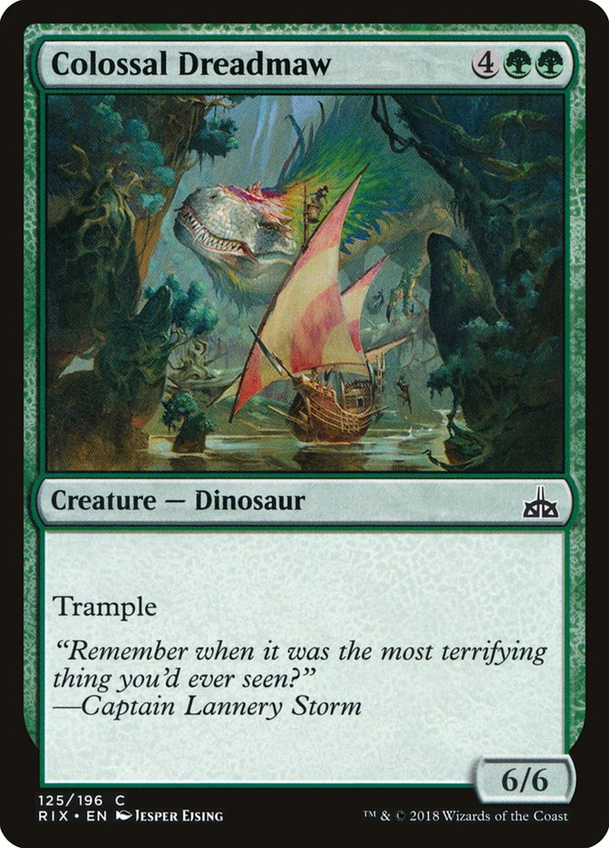 Colossal Dreadmaw [Rivals of Ixalan] | The CG Realm