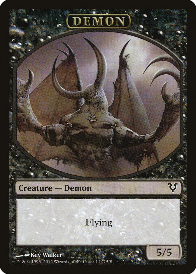 Demon Token [Avacyn Restored Tokens] | The CG Realm