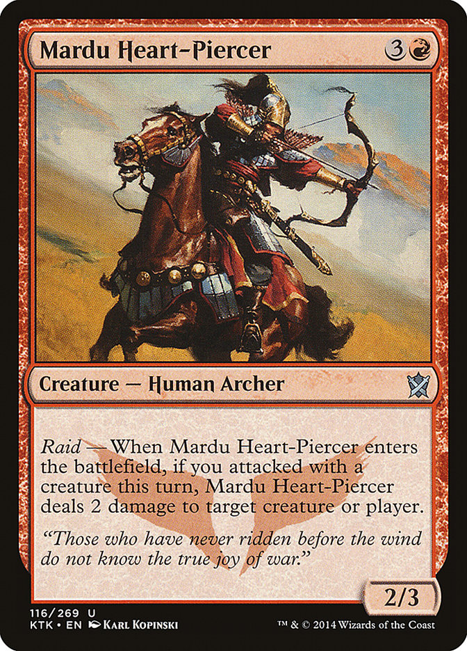 Mardu Heart-Piercer [Khans of Tarkir] | The CG Realm