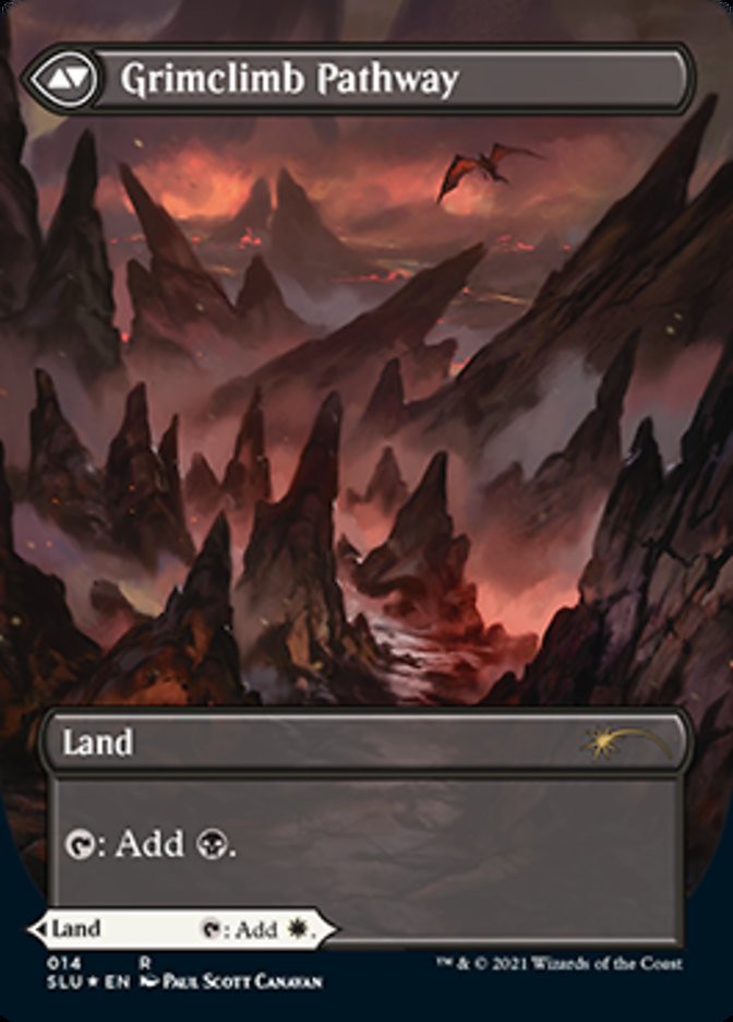 Brightclimb Pathway (Borderless) (SLU-014) - Secret Lair: Ultimate Edition: (Showcase) Foil