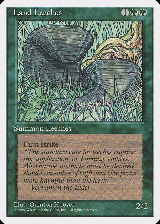 Land Leeches [Fourth Edition] | The CG Realm