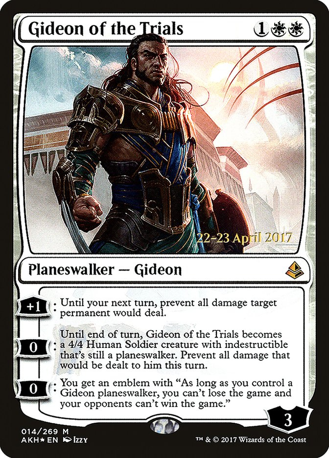 Gideon of the Trials [Amonkhet Prerelease Promos] | The CG Realm