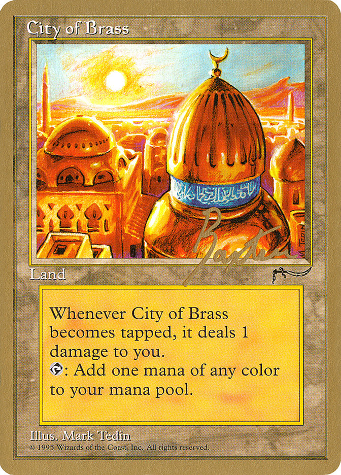 City of Brass (George Baxter) [Pro Tour Collector Set] | The CG Realm