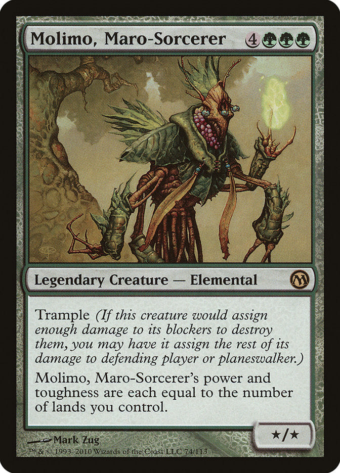 Molimo, Maro-Sorcerer [Duels of the Planeswalkers] | The CG Realm
