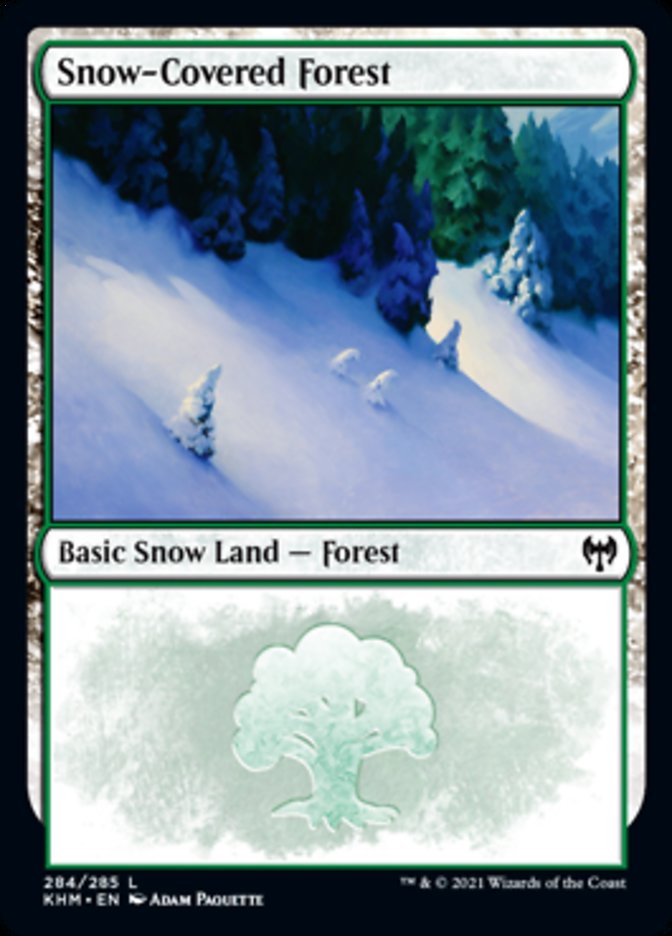 Snow-Covered Forest (284) [Kaldheim] | The CG Realm
