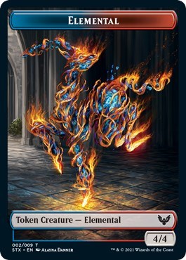 Elemental // Pest Double-Sided Token [Strixhaven: School of Mages Tokens] | The CG Realm