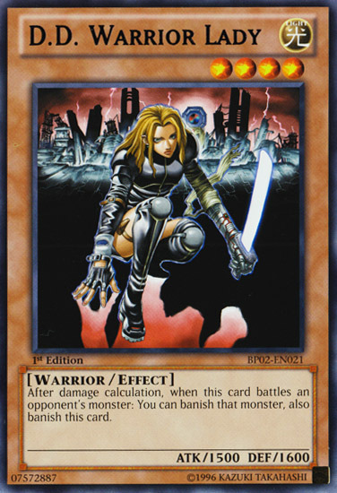 D.D. Warrior Lady [BP02-EN021] Rare | The CG Realm