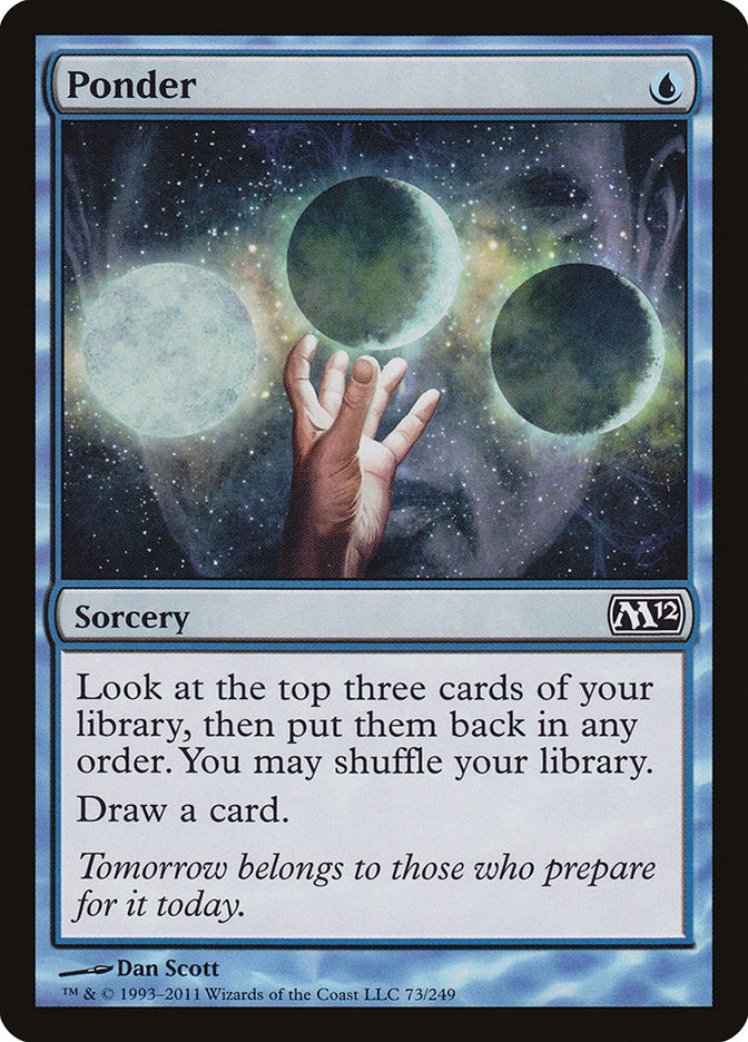 Ponder [Magic 2012] | The CG Realm