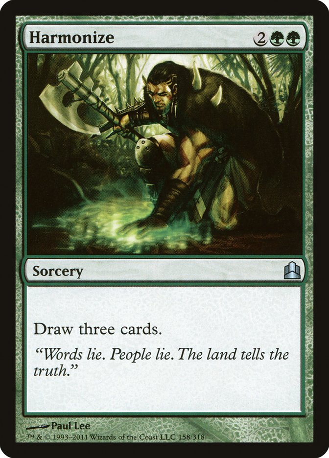 Harmonize [Commander 2011] | The CG Realm