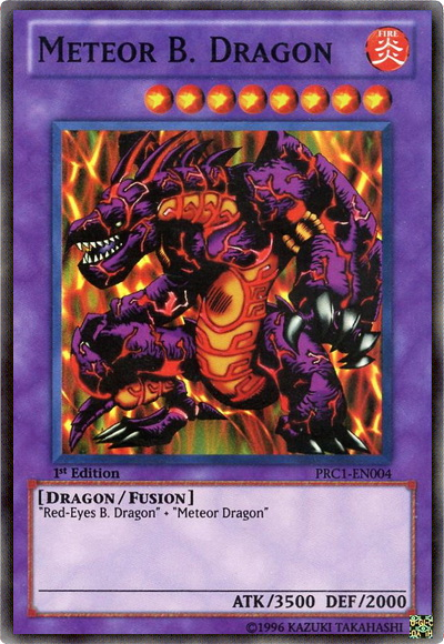 Meteor B. Dragon [PRC1-EN004] Super Rare | The CG Realm