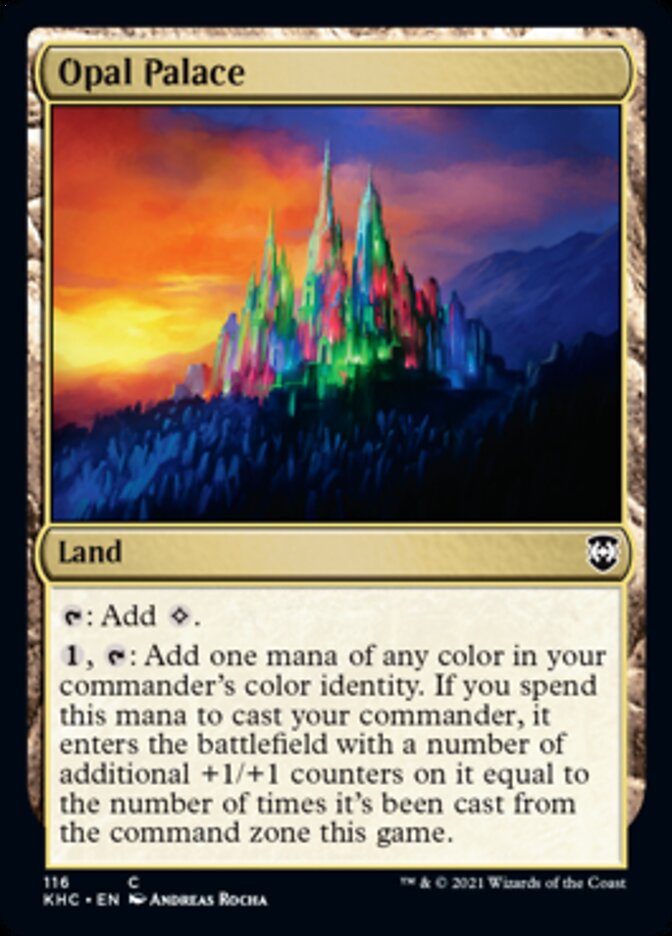 Opal Palace [Kaldheim Commander] | The CG Realm
