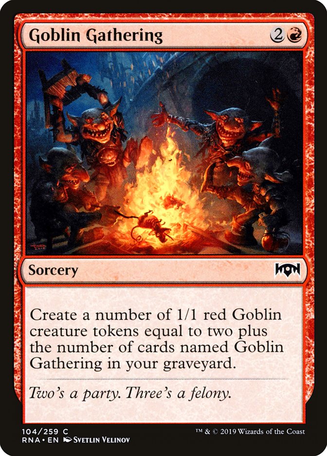 Goblin Gathering [Ravnica Allegiance] | The CG Realm
