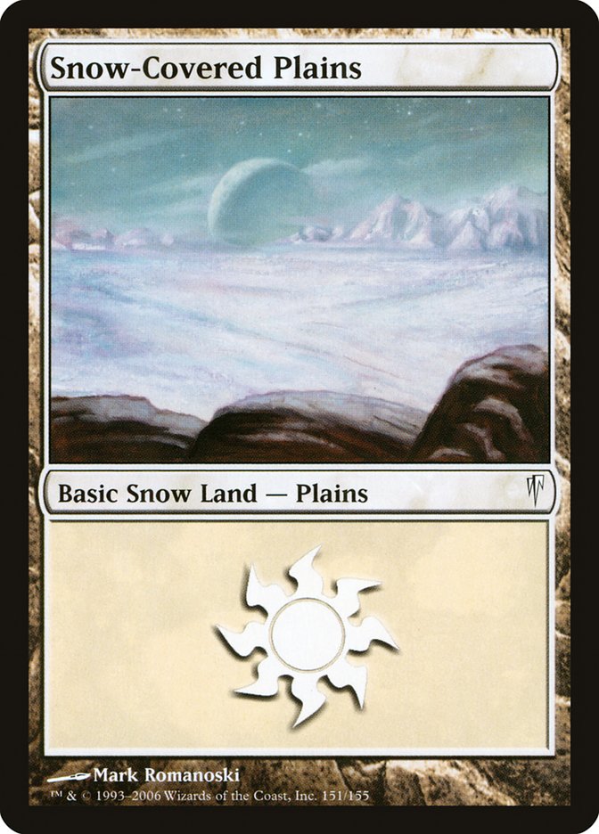 Snow-Covered Plains [Coldsnap] | The CG Realm