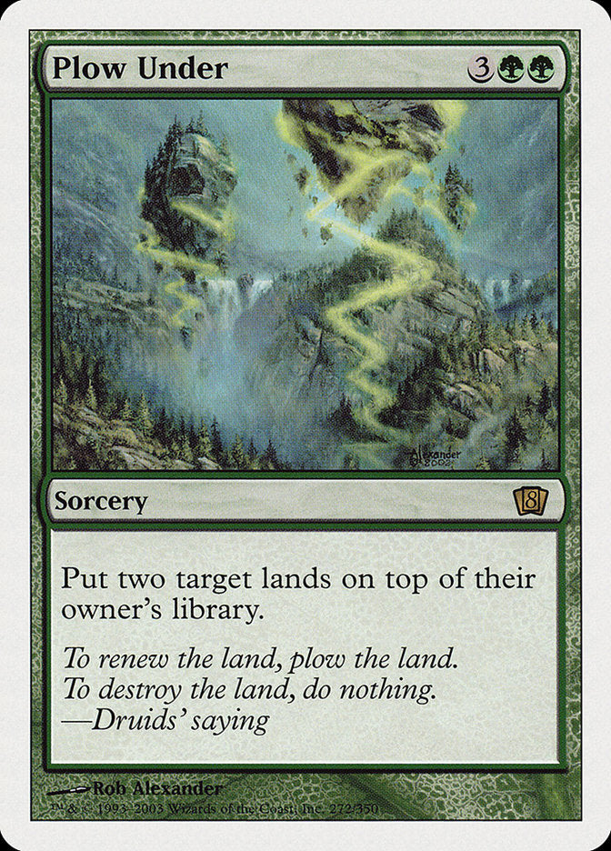 Plow Under [Eighth Edition] | The CG Realm