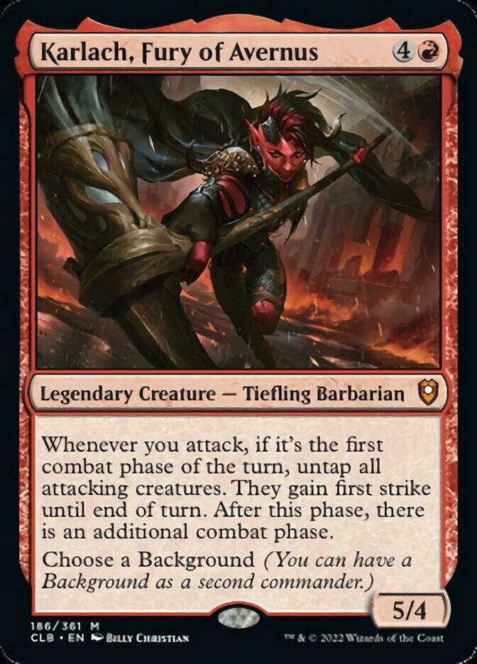Karlach, Fury of Avernus [Commander Legends: Battle for Baldur's Gate] | The CG Realm