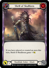Shrill of Skullform (Yellow) [EVR117] (Everfest)  1st Edition Normal | The CG Realm