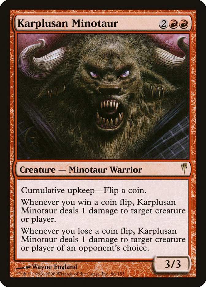 Karplusan Minotaur [Coldsnap] | The CG Realm