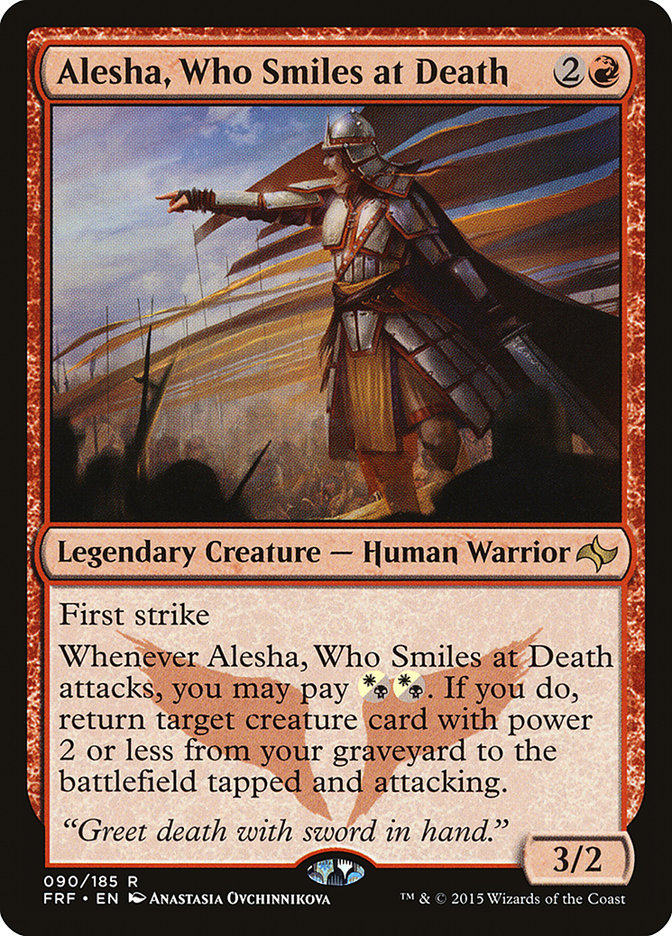 Alesha, Who Smiles at Death [Fate Reforged] | The CG Realm