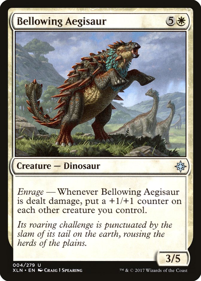 Bellowing Aegisaur [Ixalan] | The CG Realm
