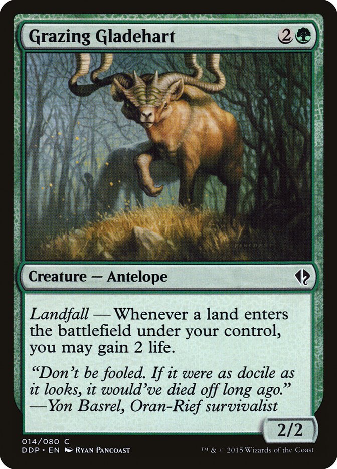 Grazing Gladehart [Duel Decks: Zendikar vs. Eldrazi] | The CG Realm