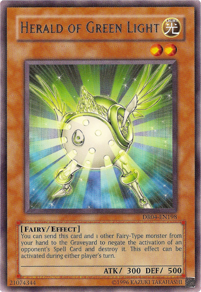 Herald of Green Light [DR04-EN198] Common | The CG Realm