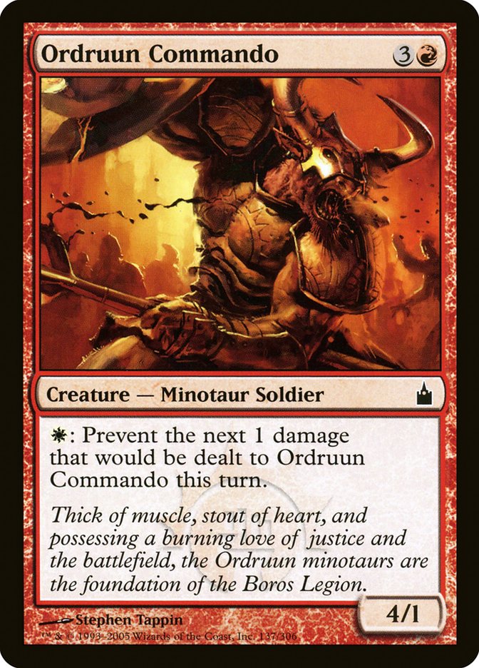 Ordruun Commando [Ravnica: City of Guilds] | The CG Realm