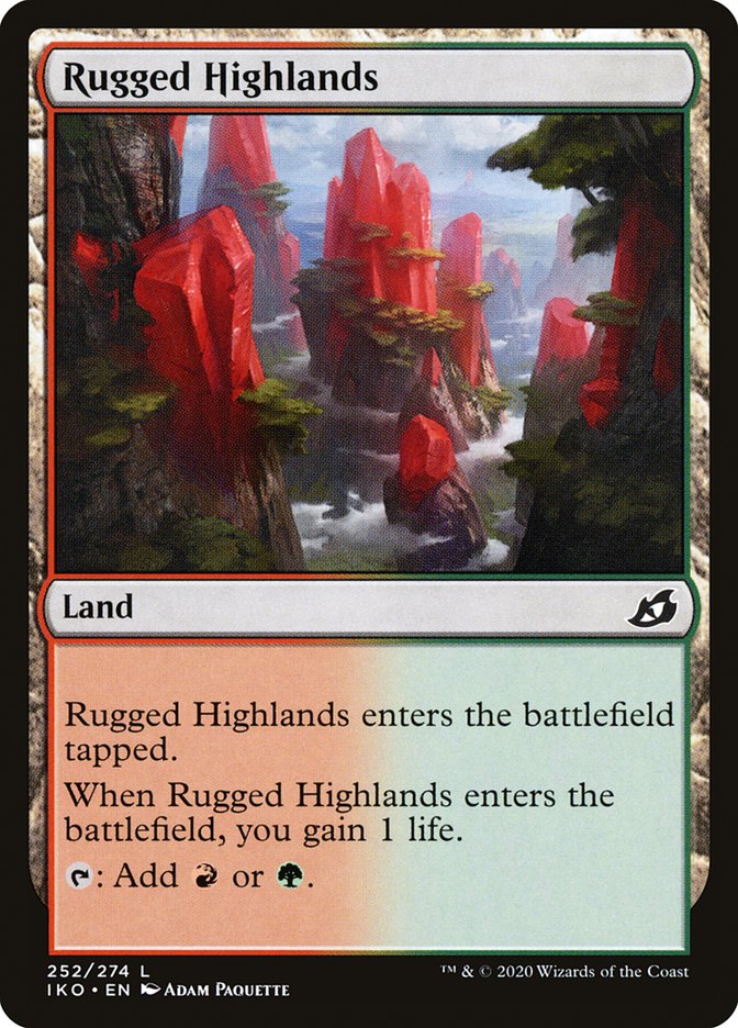 Rugged Highlands [Ikoria: Lair of Behemoths] | The CG Realm