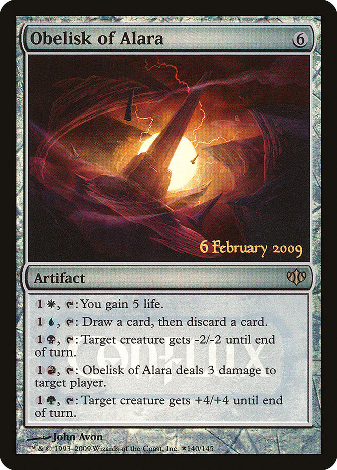 Obelisk of Alara (Launch) [Conflux Promos] | The CG Realm