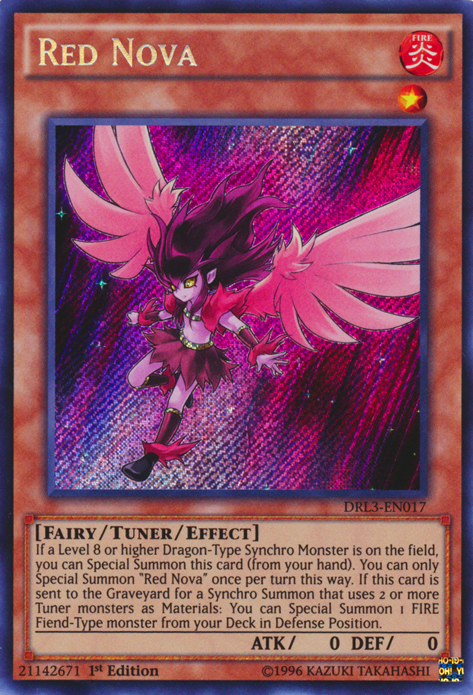 Red Nova [DRL3-EN017] Secret Rare | The CG Realm