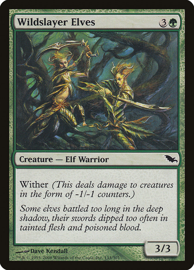 Wildslayer Elves [Shadowmoor] | The CG Realm