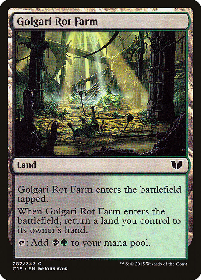 Golgari Rot Farm [Commander 2015] | The CG Realm