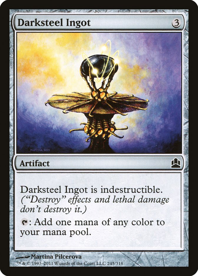 Darksteel Ingot [Commander 2011] | The CG Realm