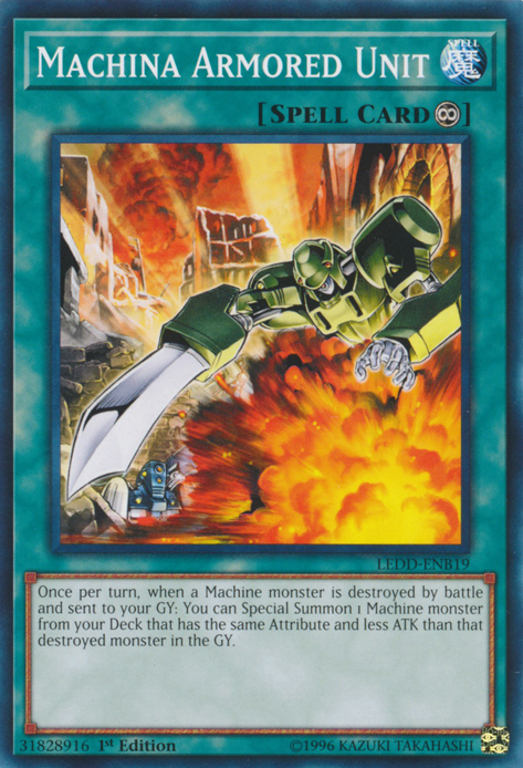 Machina Armored Unit [LEDD-ENB19] Common | The CG Realm