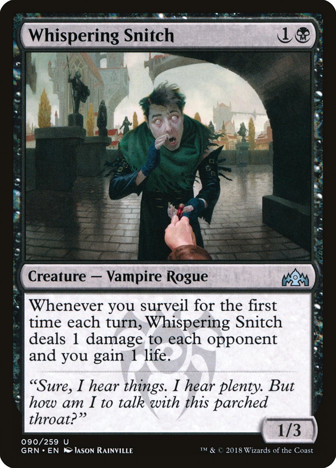 Whispering Snitch [Guilds of Ravnica] | The CG Realm